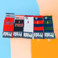 جوراب ساقدار کش انگلیسی پنبه بسته ده تایی کد 18