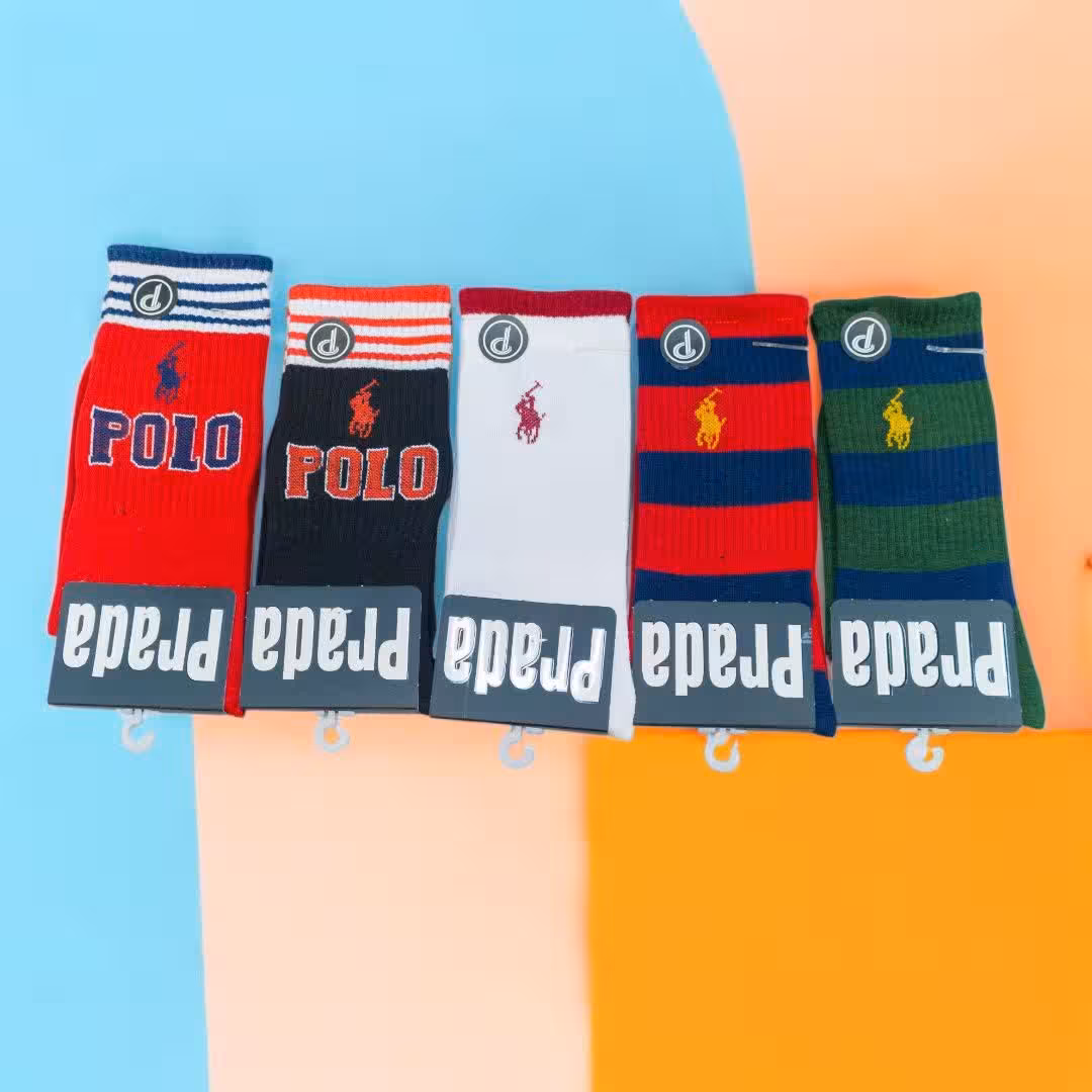 جوراب ساقدار کش انگلیسی پنبه بسته ده تایی کد 18