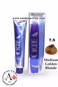 رنگ مو اکیا شماره 7.5 MEDIUM GOLDEN BLOUNDE