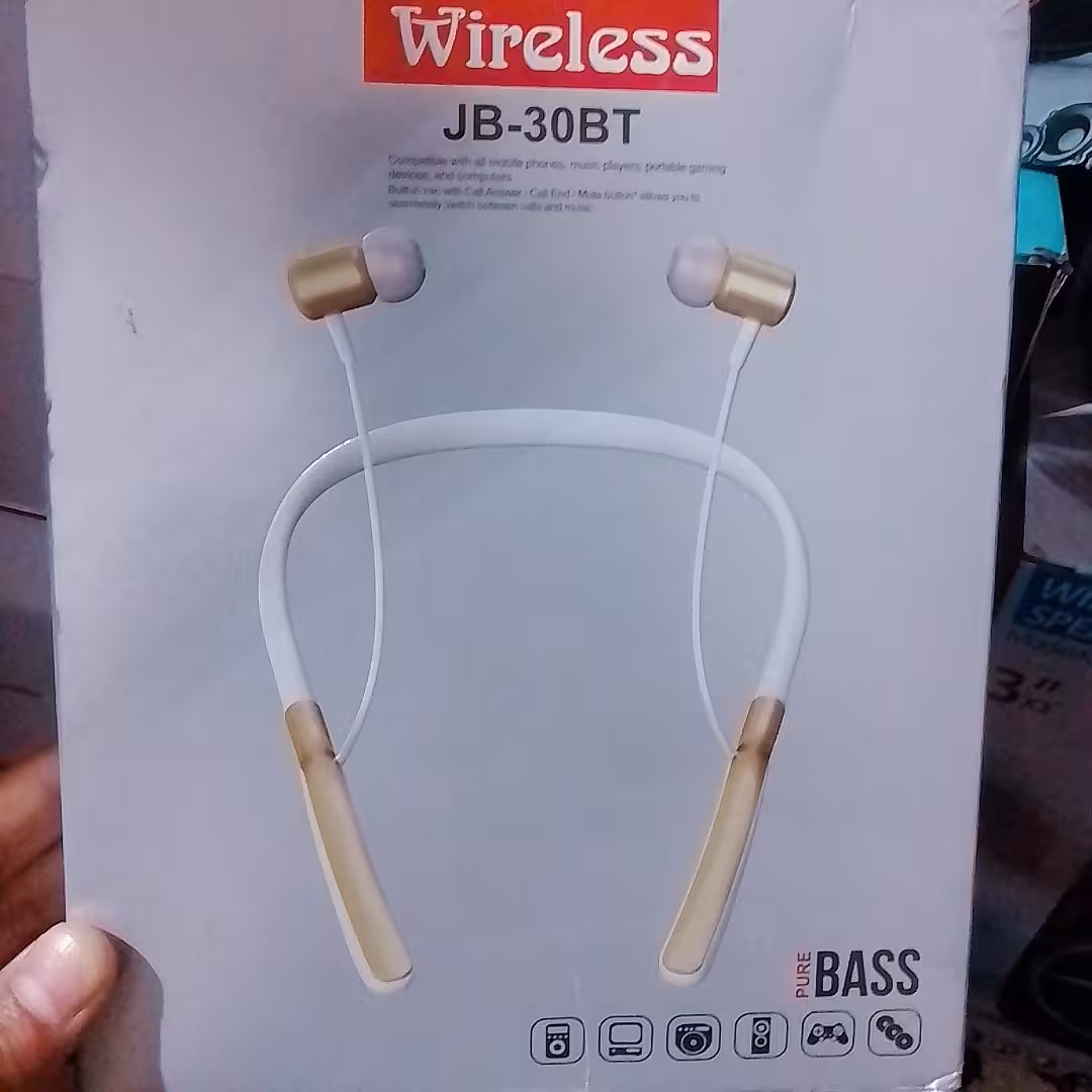 هندزفری بی سیم گردنی رم خور JB-30BT