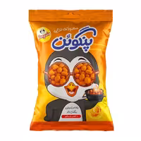 بادام زمینی روکش دار دراژه هلندی پنگوئن با طعم باربکیو 80 گرمی