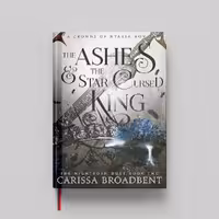 کتاب The Ashes & The star Cursed King جلد سخت (HARDCOVER)