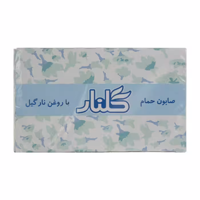 صابون حمام سبز حاوی روغن نارگیل گلنار 6 عددی