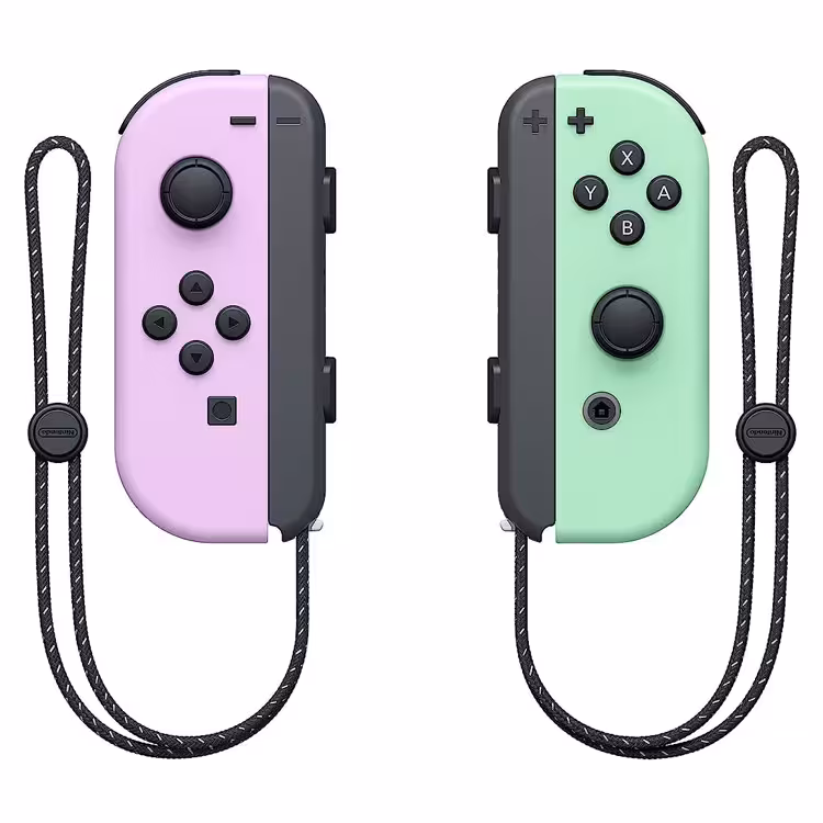 Nintendo Switch Joy-Con Controller Pair – Pastel Purple/Pastel Green