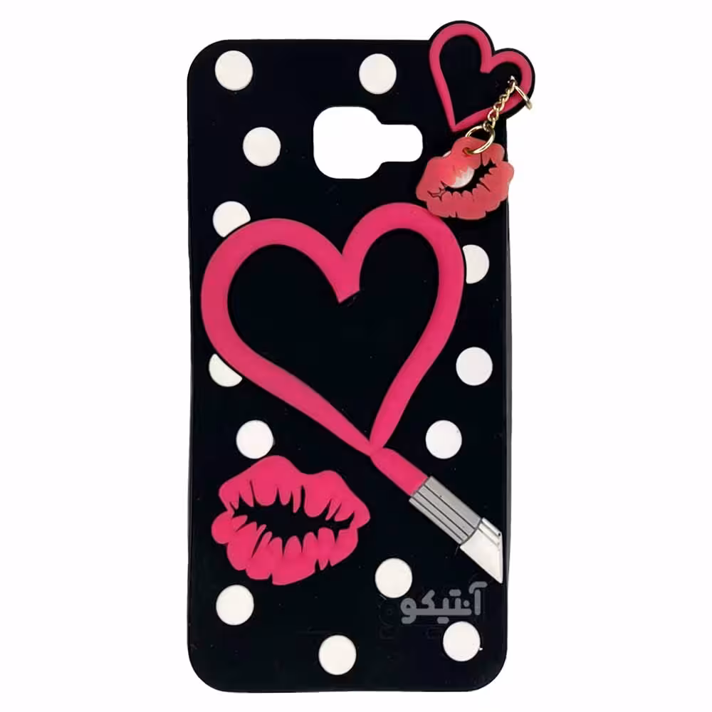 قاب عروسکی سیلیکونی طرح رژ لب مناسب برای Samsung A7-2016 / A710-کد1205