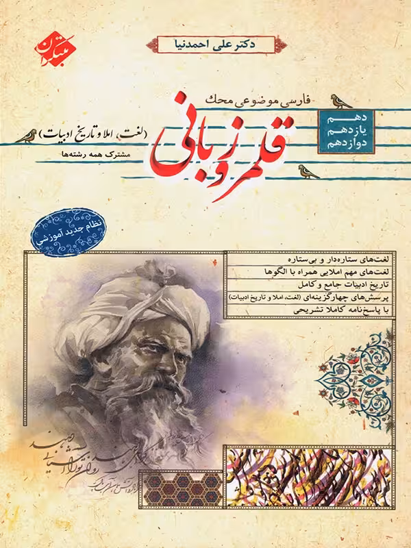 مبتکران قلمرو زبانی لغت و املا تاریخ ادبیات جامع کنکور (مشترک تمامی رشته ها)