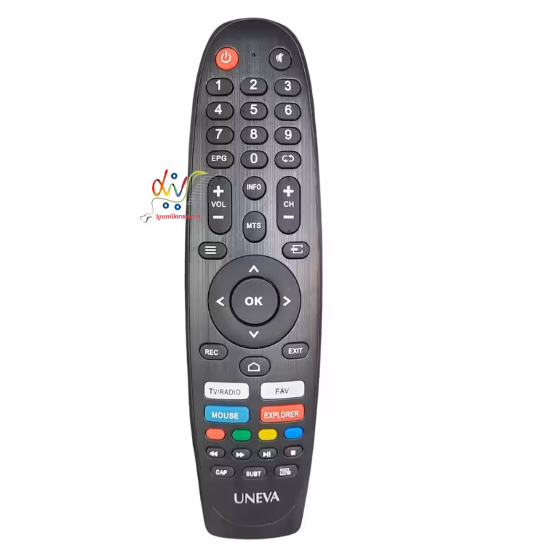 کنترل تلویزیون یونیوا طرح الجی موسی UNEVA