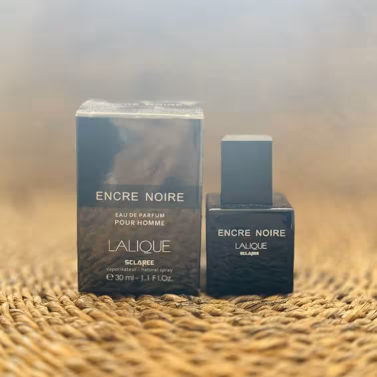عطر و ادکلن مردانه اسکلاره لالیک مدل Encre Noire مشکی حجم 30 میل