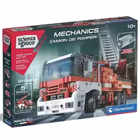 اسباب بازی لگو ماشین آتشنشانی کلمنتونی اصل ایتالیا دارای موتور حرکتی و قابلیت ساخت انواع ماشین الات با موتور حرکتی  Clementoni مناسب برای 10 سال به بالا ساخت با بالاترین کیفیت مطابق با استاندارد‌های بین المللی برند کلمنتونی ایتالیا