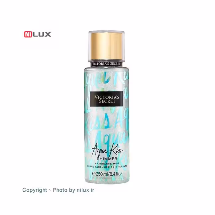 بادی اسپلش زنانه ویکتوریا سکرت مدل Aqua Kiss SHIMMER حجم 250 میلی لیتر