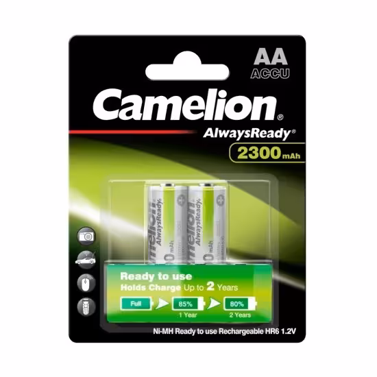 باتری قلمی قابل شارژ کملیون 2300mAh Always Ready