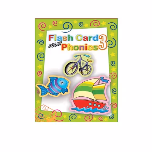 فلش کارت جولی فونیکس سه Jolly Phonics 3 Flashcards