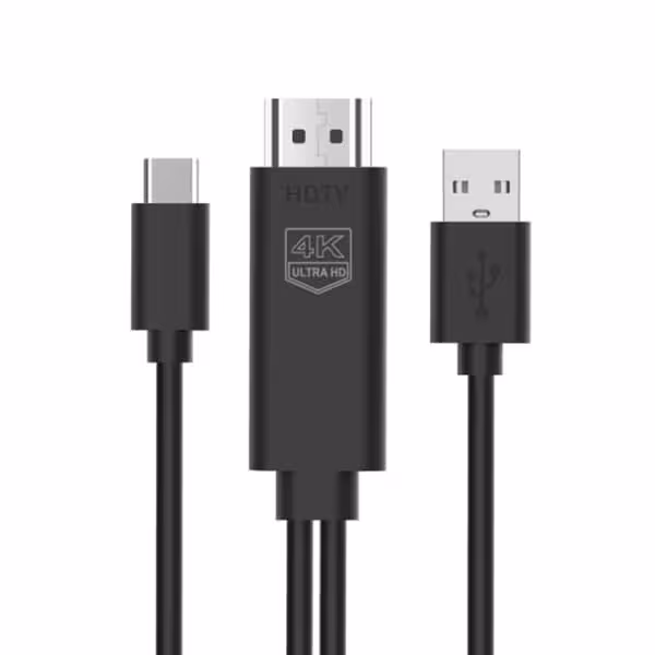 کابل تبدیل USB-C به HDMI اونتن مدل UC505 طول 18 متر