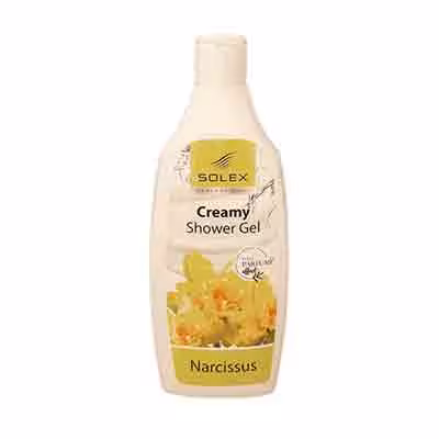 شامپو بدن کرمی سولکس solex creamy shower gel narcissus نرگس 500 میل