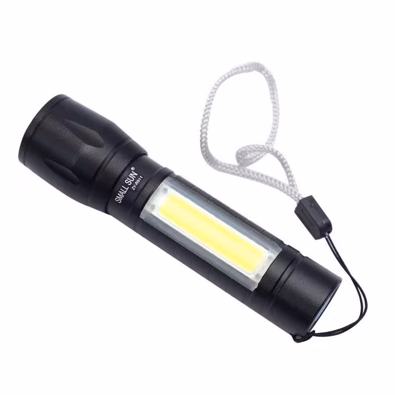 چراغ قوه پلیسی 3 حالته Small Sun ZY-R911 جعبه دار