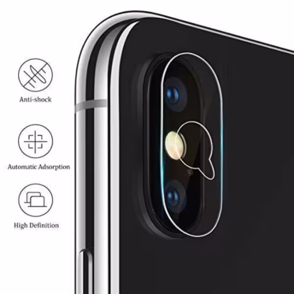 محافظ لنز دوربین شیشه ای Glass camera Apple iPhone X / XS