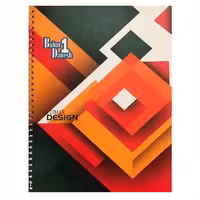 دفتر 80 برگ سیمی جلد گلاسه بهار دانش 12 جلدی