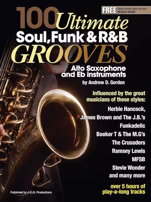 دانلود کتاب 100 Ultimate Soul, Funk and R&B Grooves از Hemethod | آموزش 100 گام ریتمیک برای ساکسوفون آلتو و سازهای Eb