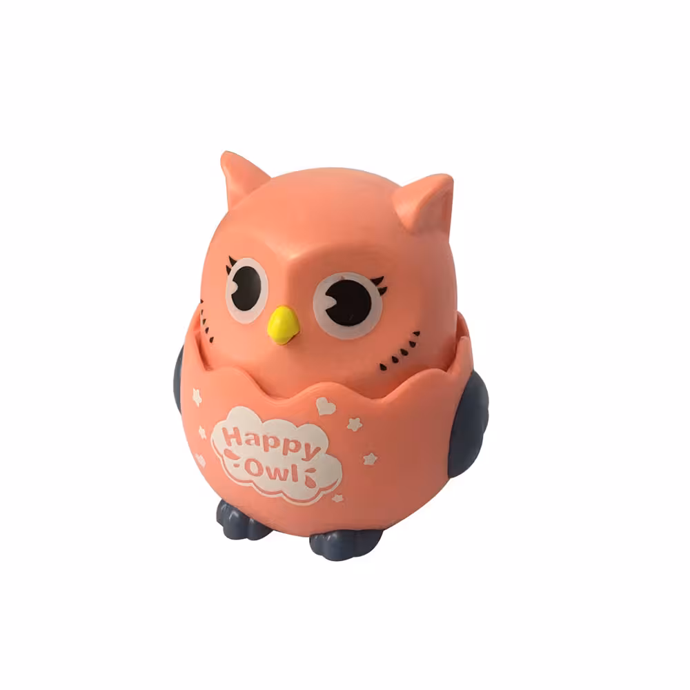 اسباب بازی کوکی مدل جغد فشاری Happy owl