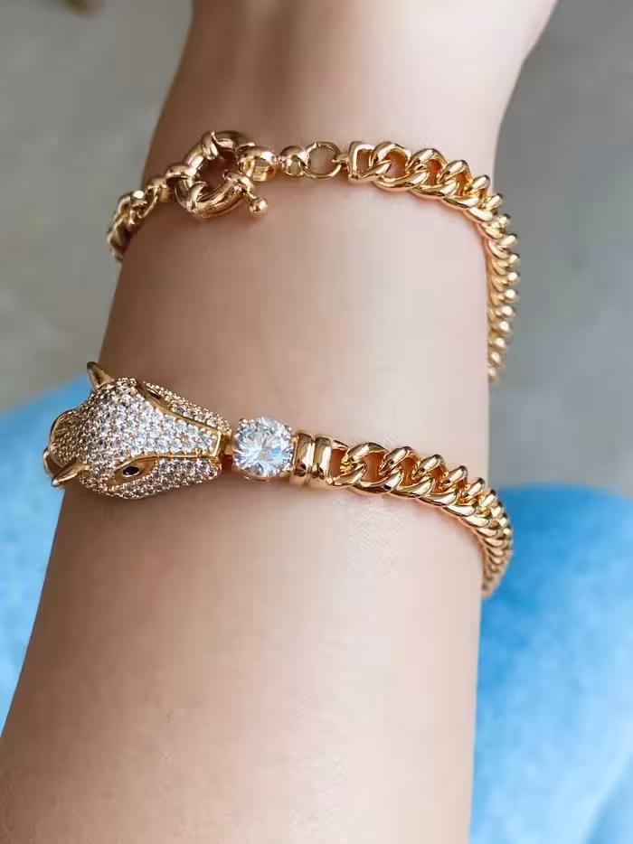 دستبند کارتیه مدل ببری، برند ژوپینگ