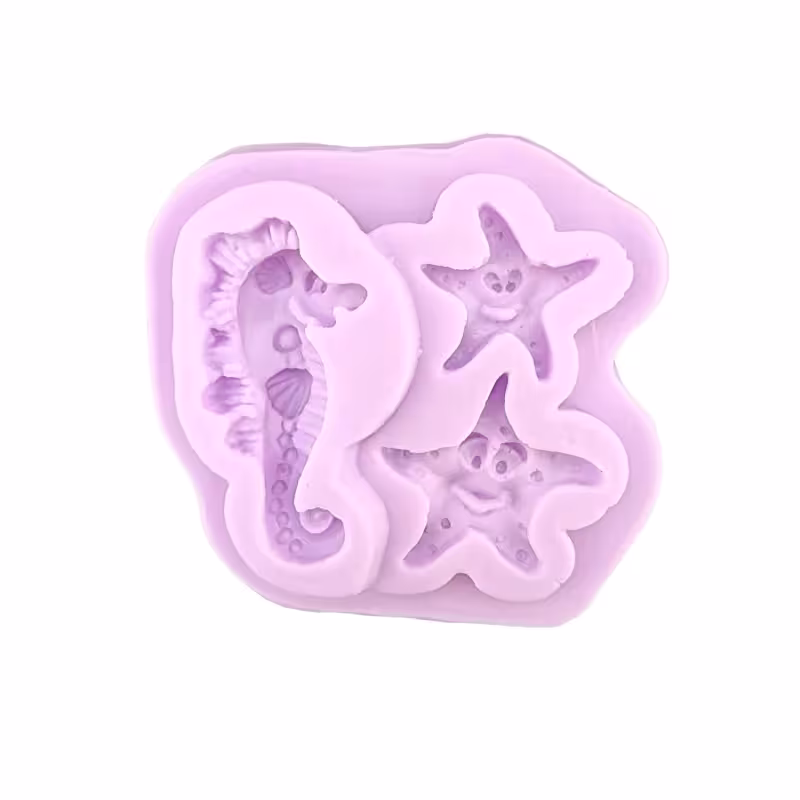 قالب اسب و ستاره دریایی 3تایی10*10سانت