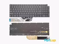 کیبورد لپ تاپ دل Inspiron 15 3501 ، 5502
