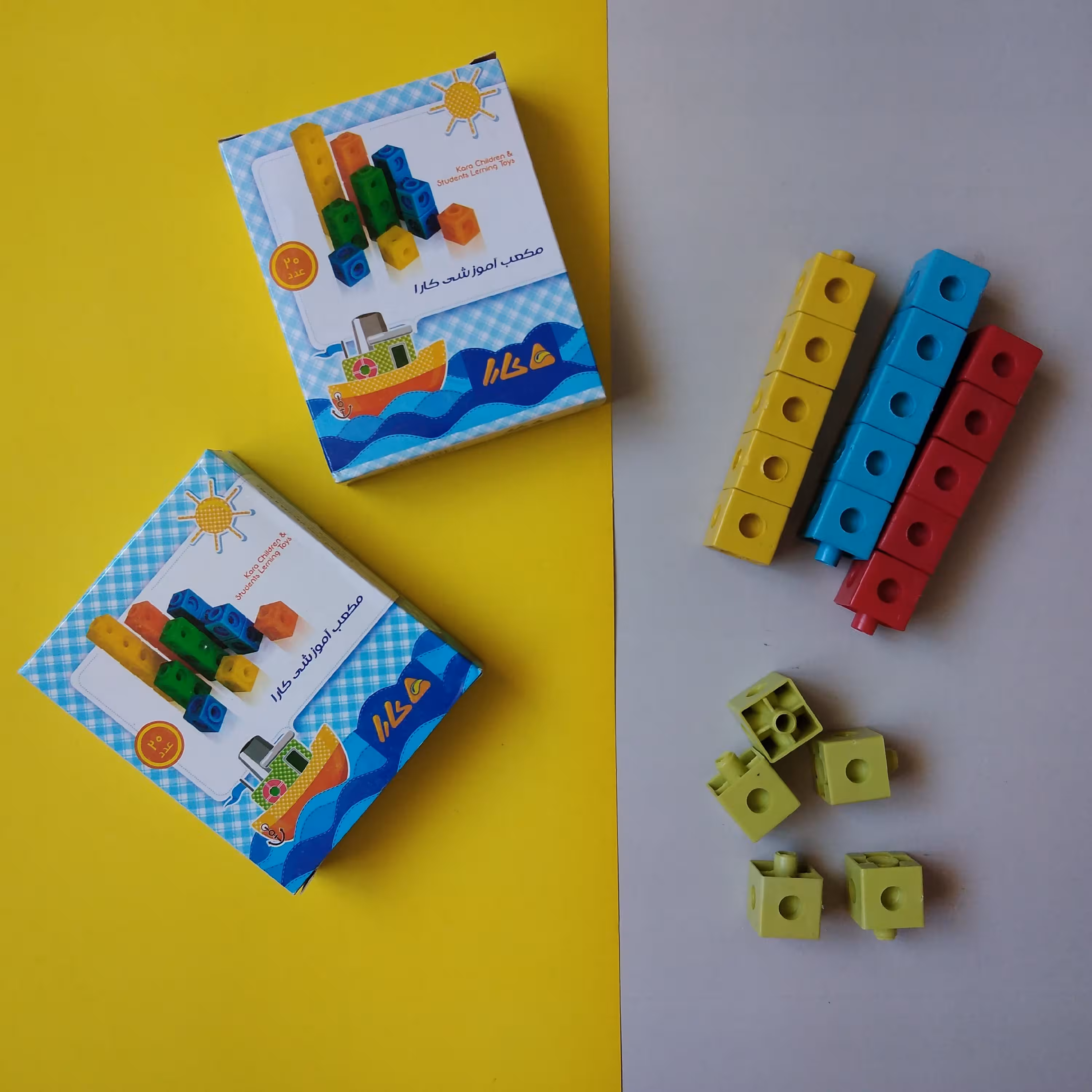 مکعب آموزشی کارا
(چینه)، 20 عدد

#نوشت_افزار_مداد