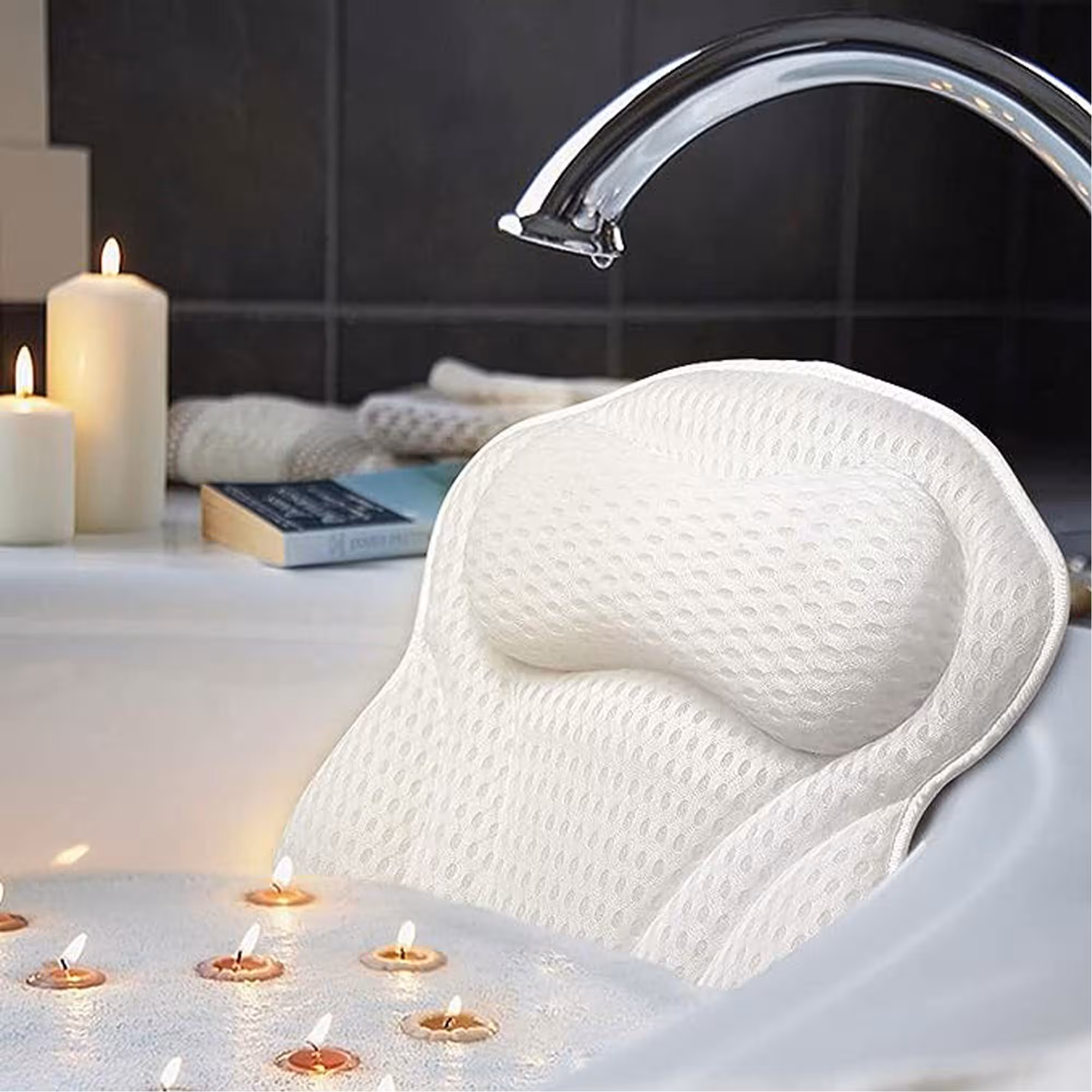 بالش حمام Bath Pillow 4D Air Mesh Bathtub Pillow