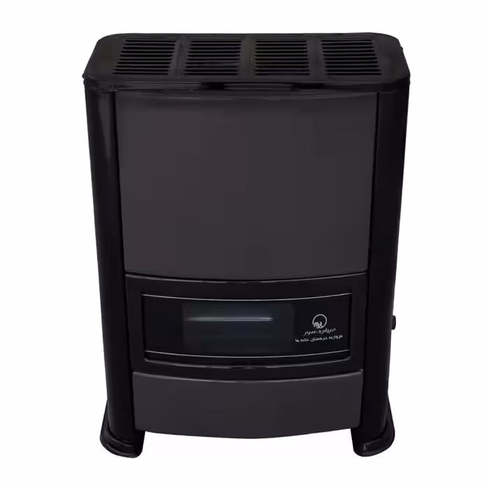 بخاری گازی دودکش دار مروارید سوز طرح ساده مدل 8000