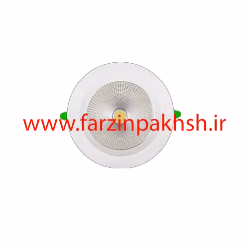 چراغ  SMD توکار 30 وات پارس شعاع توس مدل هارمونیک دایره ای