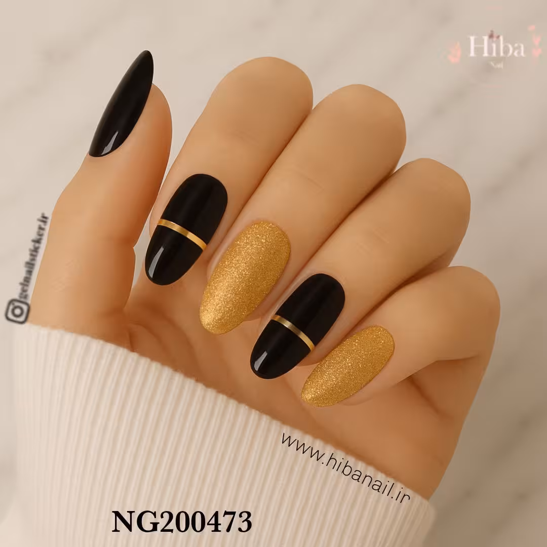 استیکر ژله ای کاشت ناخن (نیل رپ)_کد NG200473