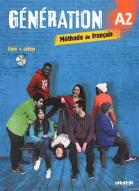 دانلود کتاب Generation 2 niv. A2 - Livre   Cahier   CD mp3   DVD