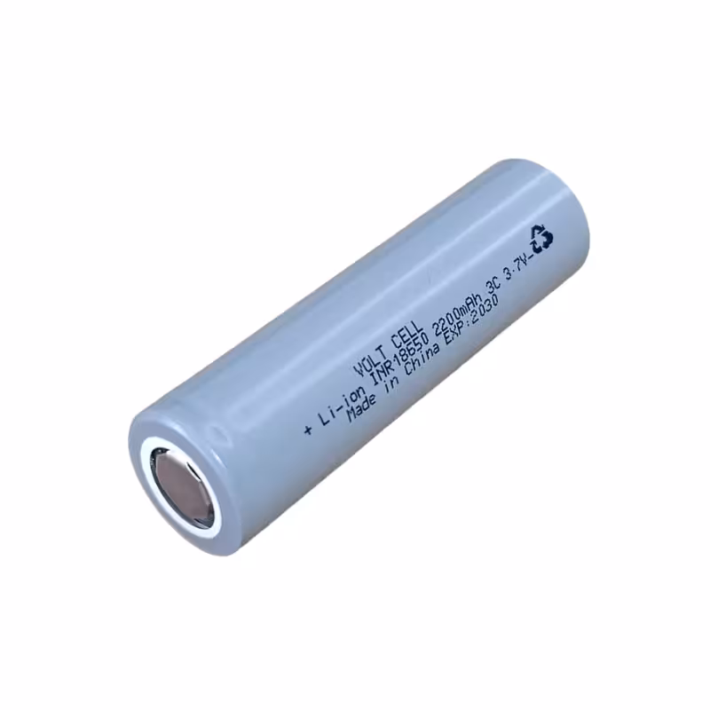 باتری لیتیوم یون 3.7 ولت 3C 2200mAh سایز 18650