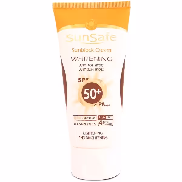سان سیف-ضد افتاب روشن کننده SPF50 رنگی