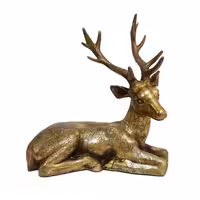 مجسمه گوزن برنزی - سایز بزرگ