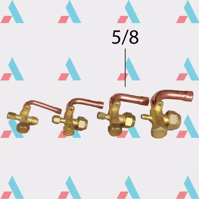 شیر سرویس 5.8 --90 درجه کد 04060006