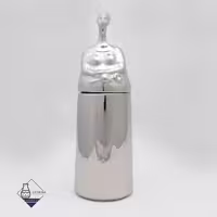پاسماوری بانو کرومیک نقره ای طرح یک