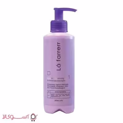 ژل بهداشتی بانوان لافارر مدل gentinal cleansing gel حجم 250 میل
