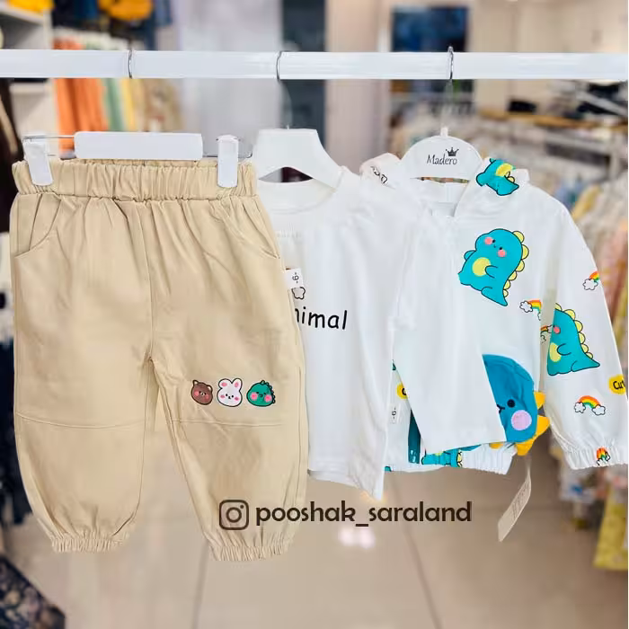 سه تیکه دایناسور 2 تا 6 سال وارداتی