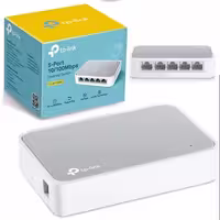 سوئیچ 5 پورت تی پی لینک (Tp-Link) مدل TL-SF1005D با گارانتی 36 ماهه متم اف