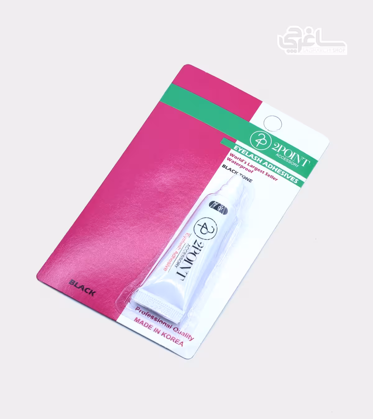 چسب مژه موقت 7 گرم تیوپی توپوینت 2point