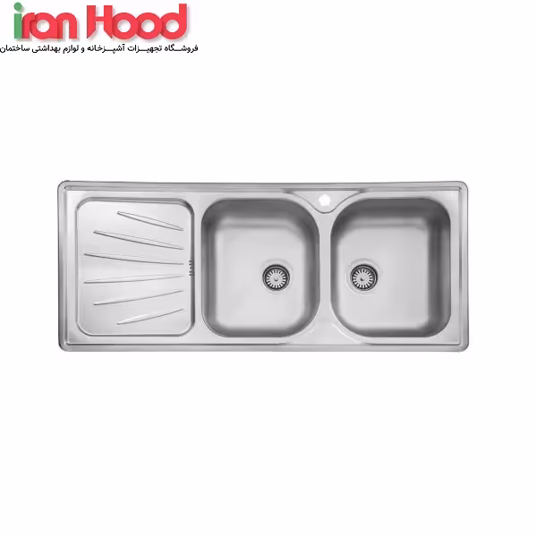 سینک استیل البرز مدل 214 توکار