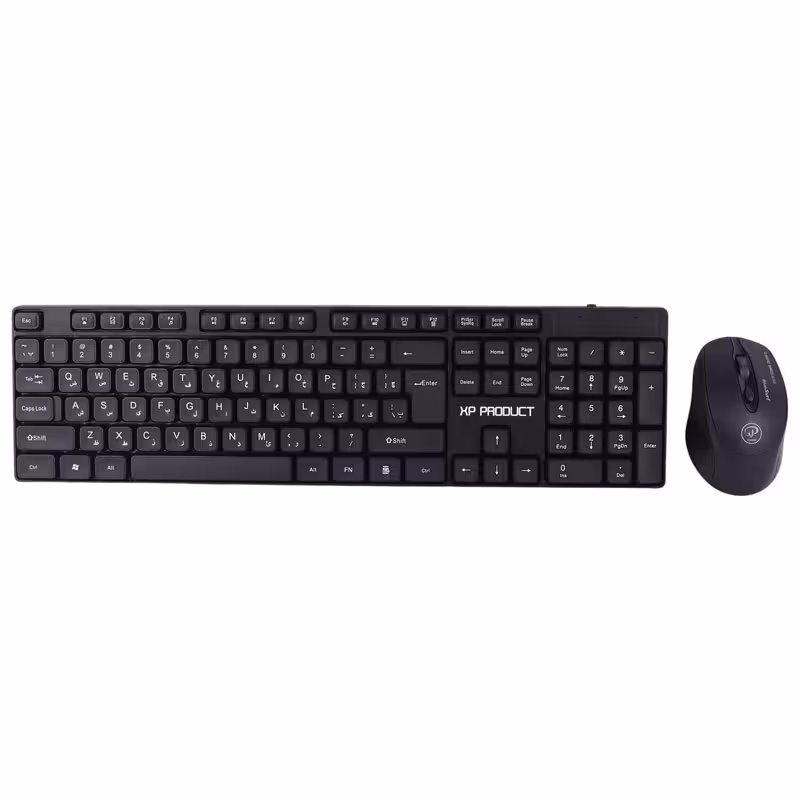 کیبورد و ماوس بی سیم ایکس پی-پروداکت مدل XP-W5900 | کالا مکس