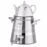 کتری قوری قیطاسی 5.5 لیتری مدل 8850 کف چدن