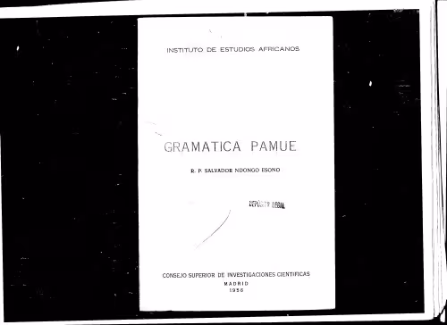 خرید و دانلود نسخه کامل کتاب Gramática Pamue