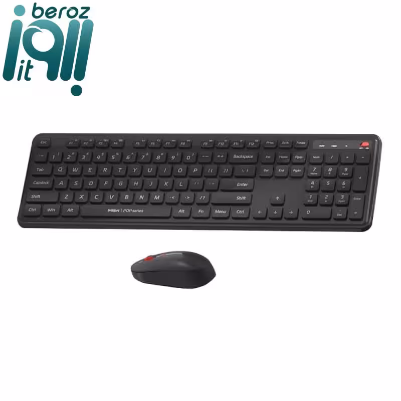 کیبورد و ماوس وایرلس شیائومی  MIIIW Combo 03 «اورجینال – ارسال 1 ساعت»