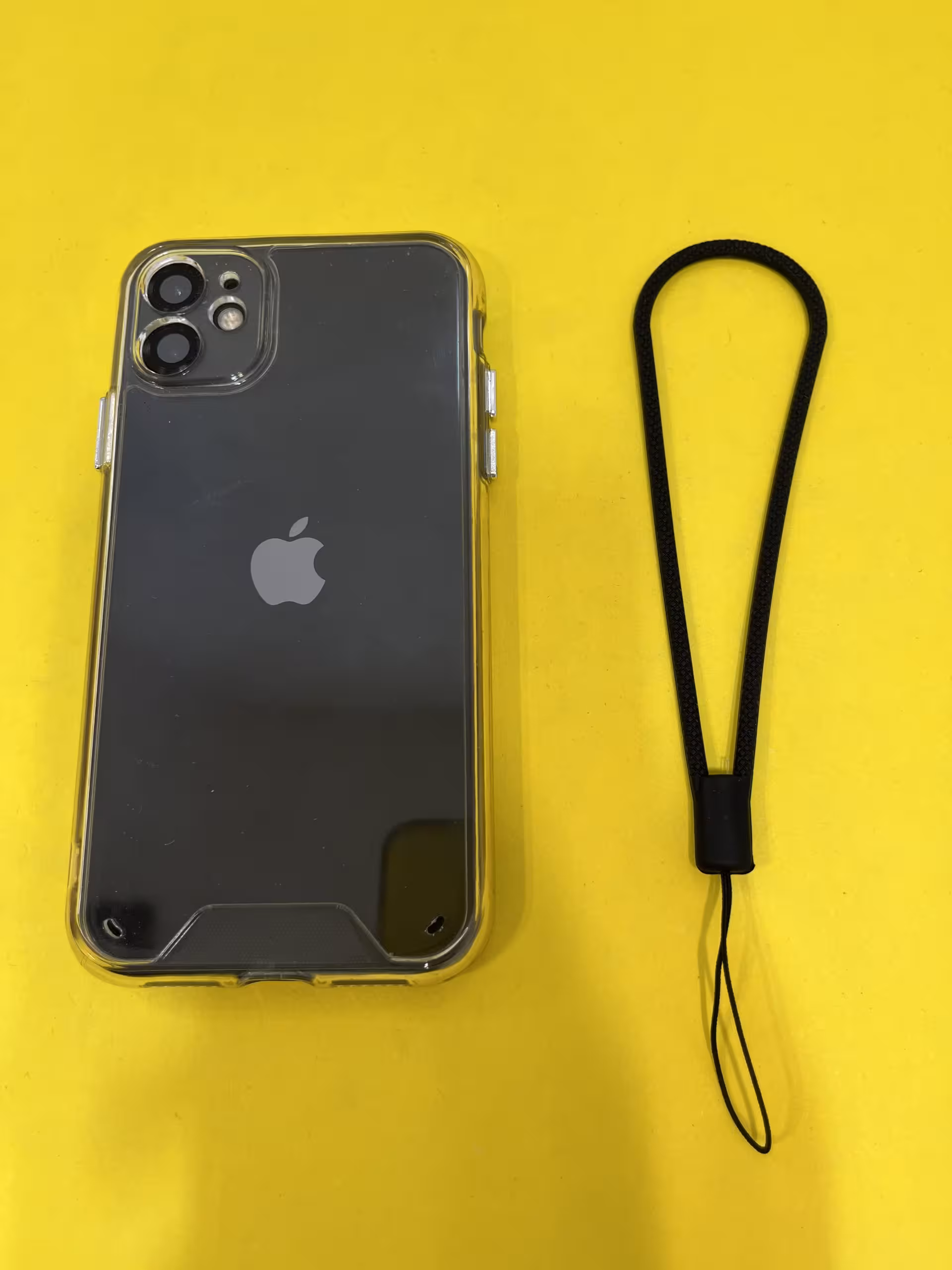 بند گوشی موبایل وفلش وغیره مدل مچی سیلیکونی (رنگ مشکی)