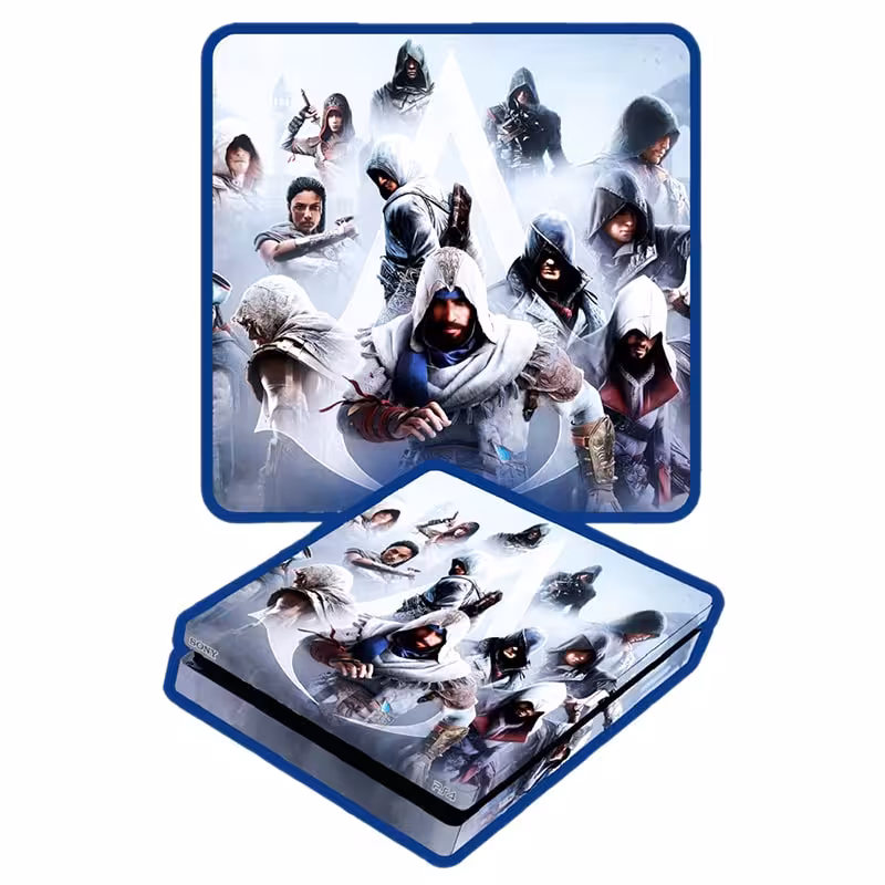 برچسب کنسول PS4 (GO) طرح قاتلین Assassins