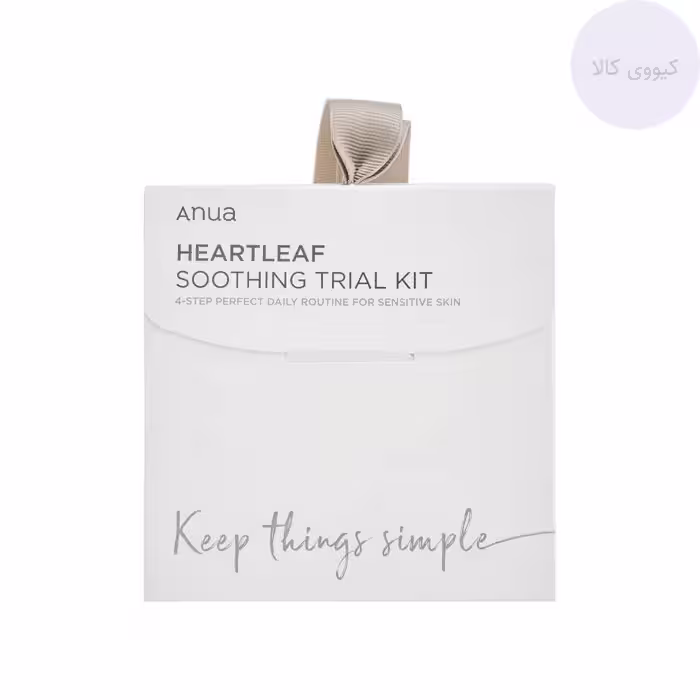 کیت 4 مرحله ای روزانه آنوا Anua تسکین دهنده heartleaf soothing