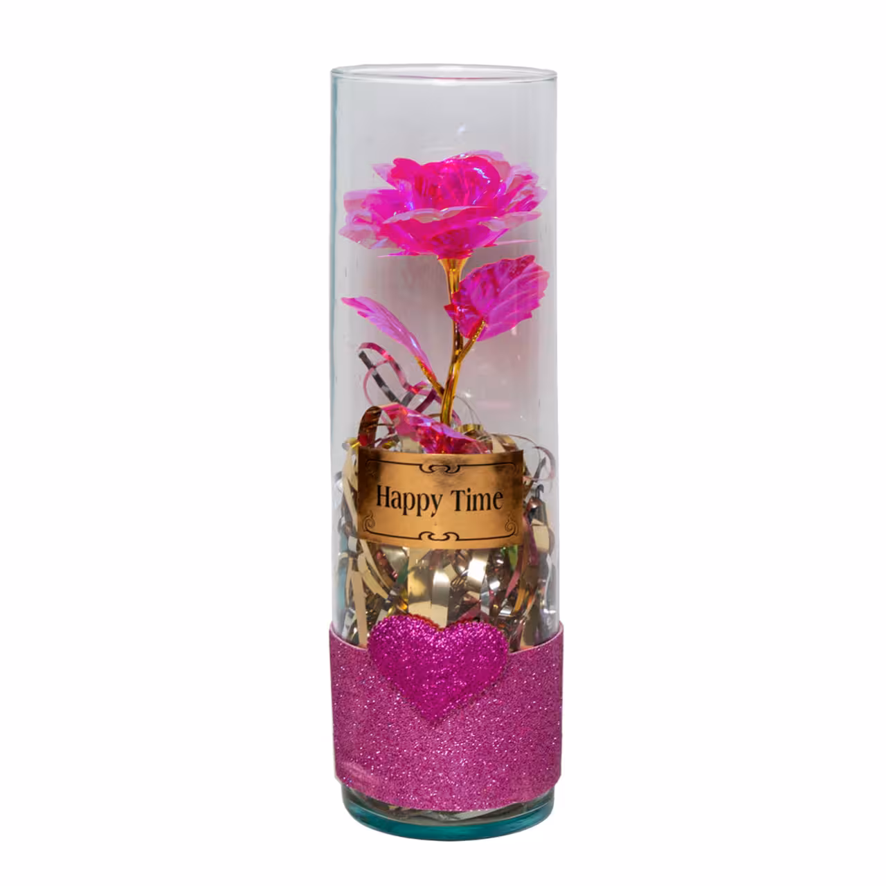 گل رز هفت رنگ مدل استوانه ای